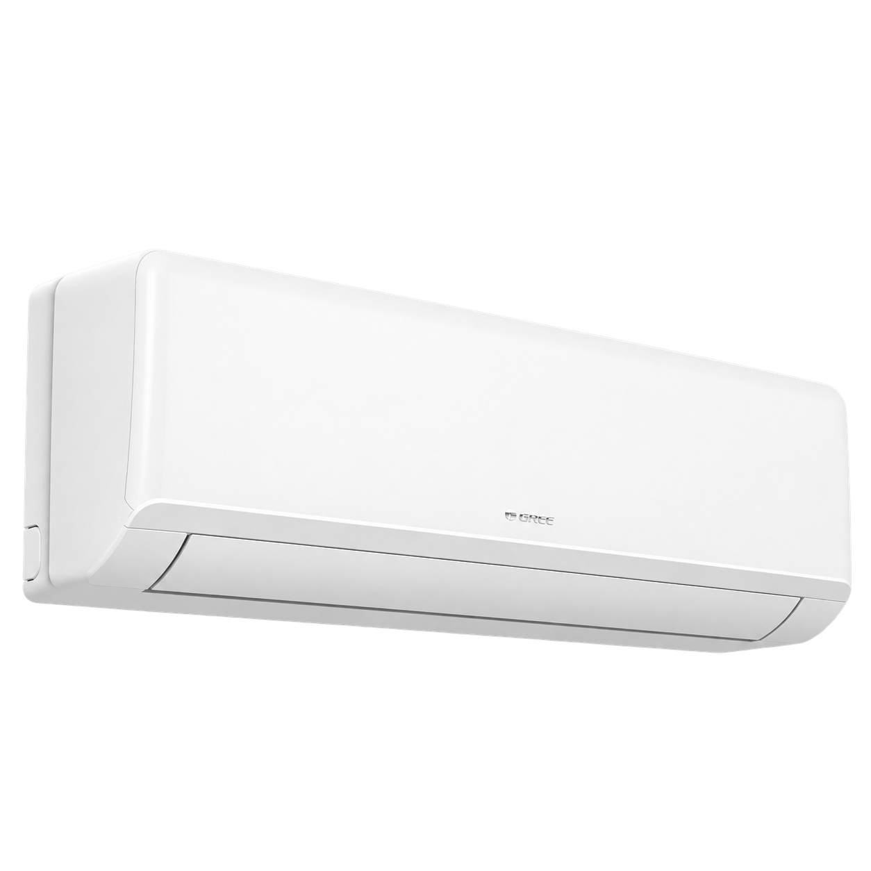 Gree Cosmo Economical 12K inverter klima – bočni prikaz unutrašnje jedinice sa zatvorenim krilcima