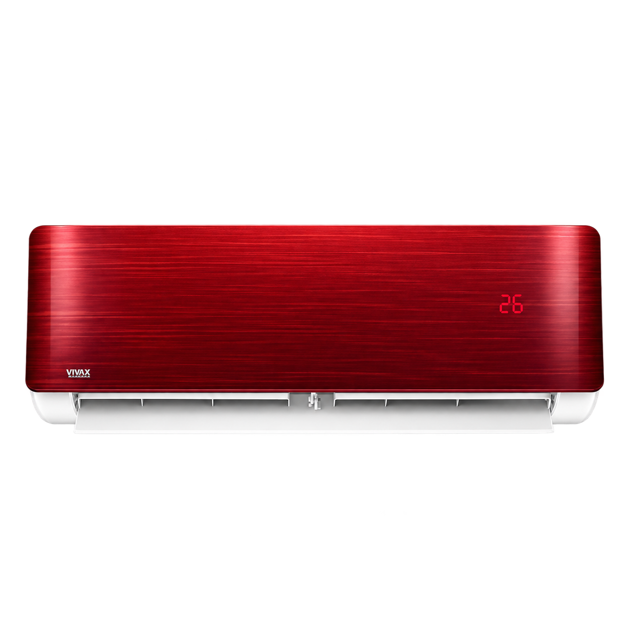 Vivax R+ Design Red 12K klima uređaj 3,5 kW – prednji prikaz